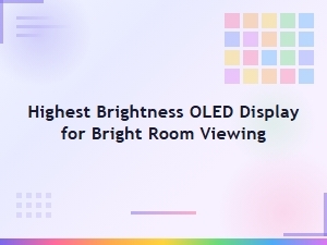 Best Oled Displays with Highest Brightness for Sunny Rooms